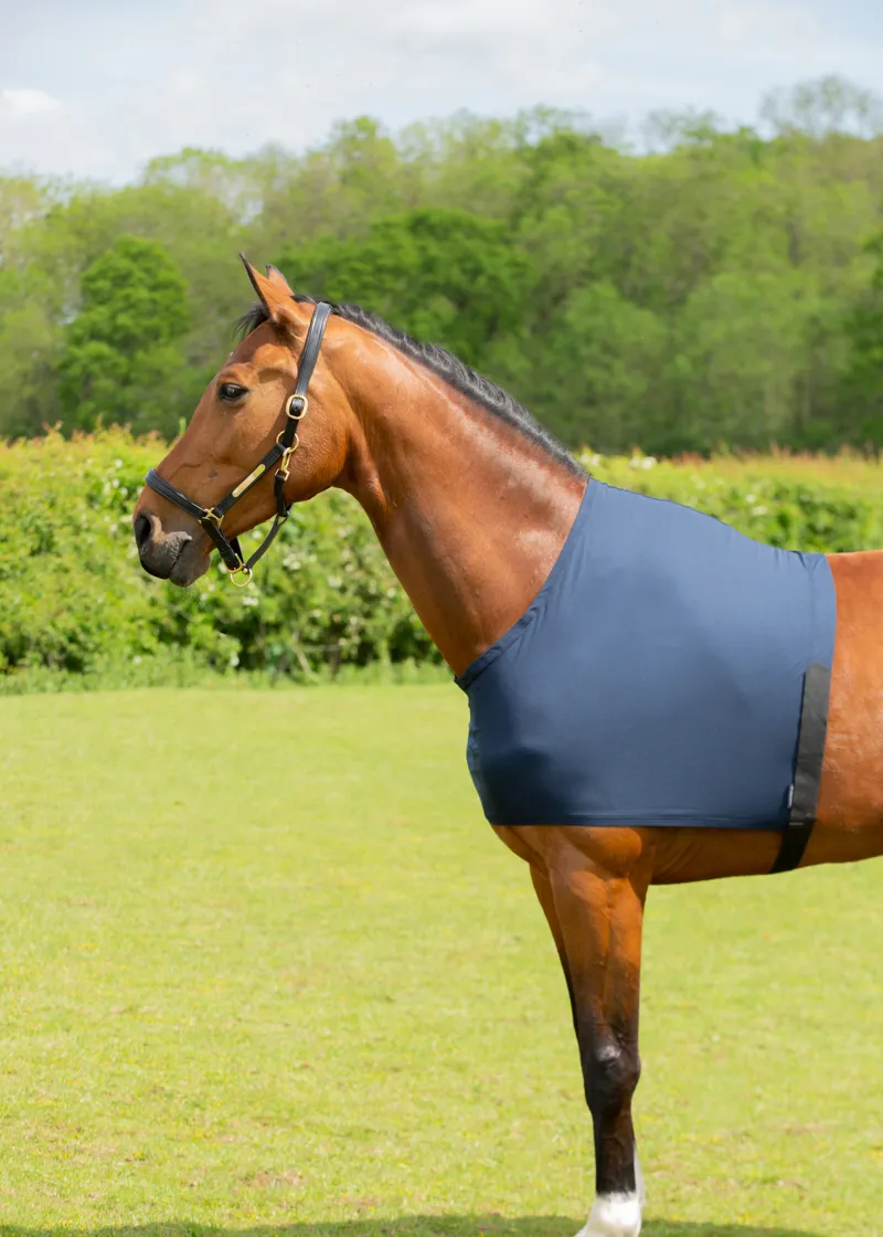 Hy Equestrian Lycra Flex Shoulder Vest - Navy